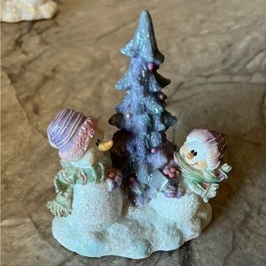 Set of 3 Snowman Figurines